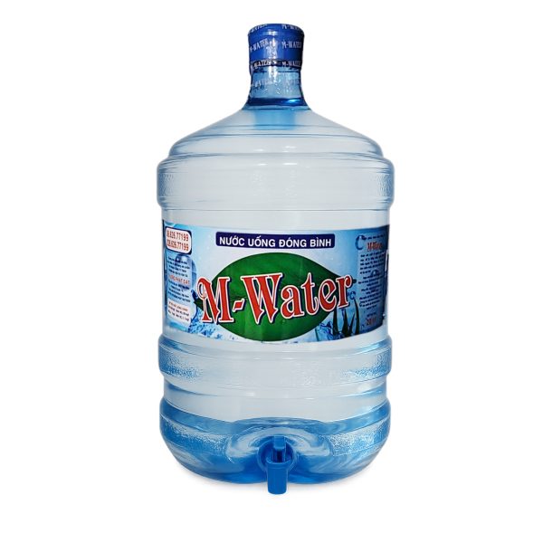 Nước bình M-Water 20l giá rẻ