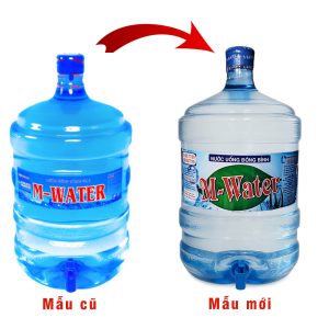 Nước bình M-Water 20l giá rẻ
