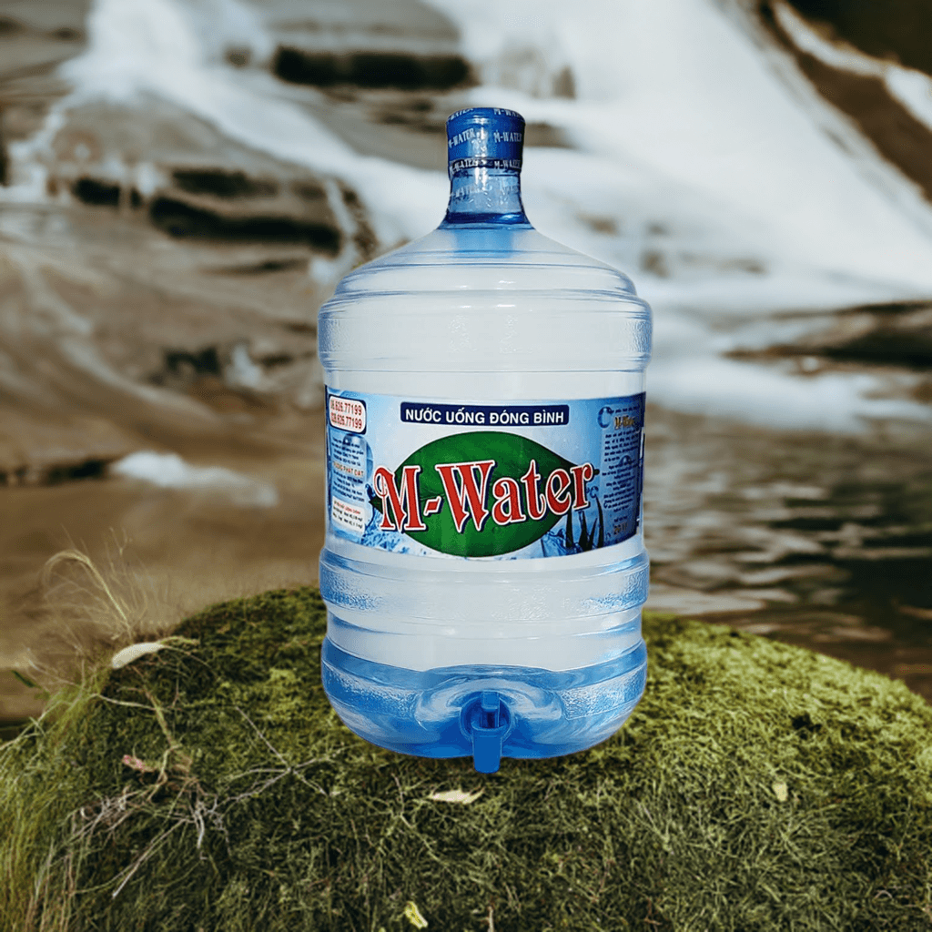 Nước bình M-Water 20l giá rẻ