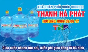 Đại lý nước uống Bidrico Thanh Hà Phát