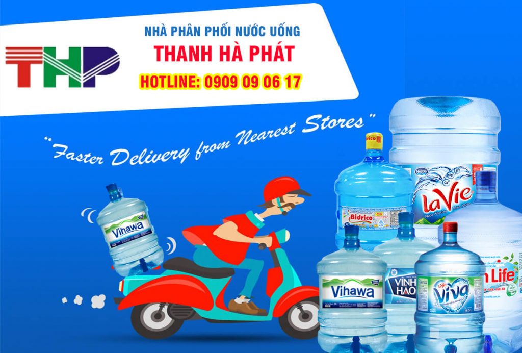 giao nước uống tận nhà Thanh Hà Phát