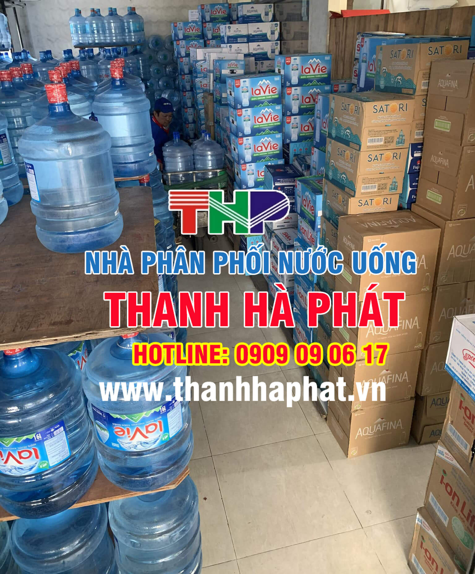 Đại lý giao nước uống Thanh Hà Phát