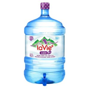 Nước LaVie+ Kiềm 18.5L bình có vòi