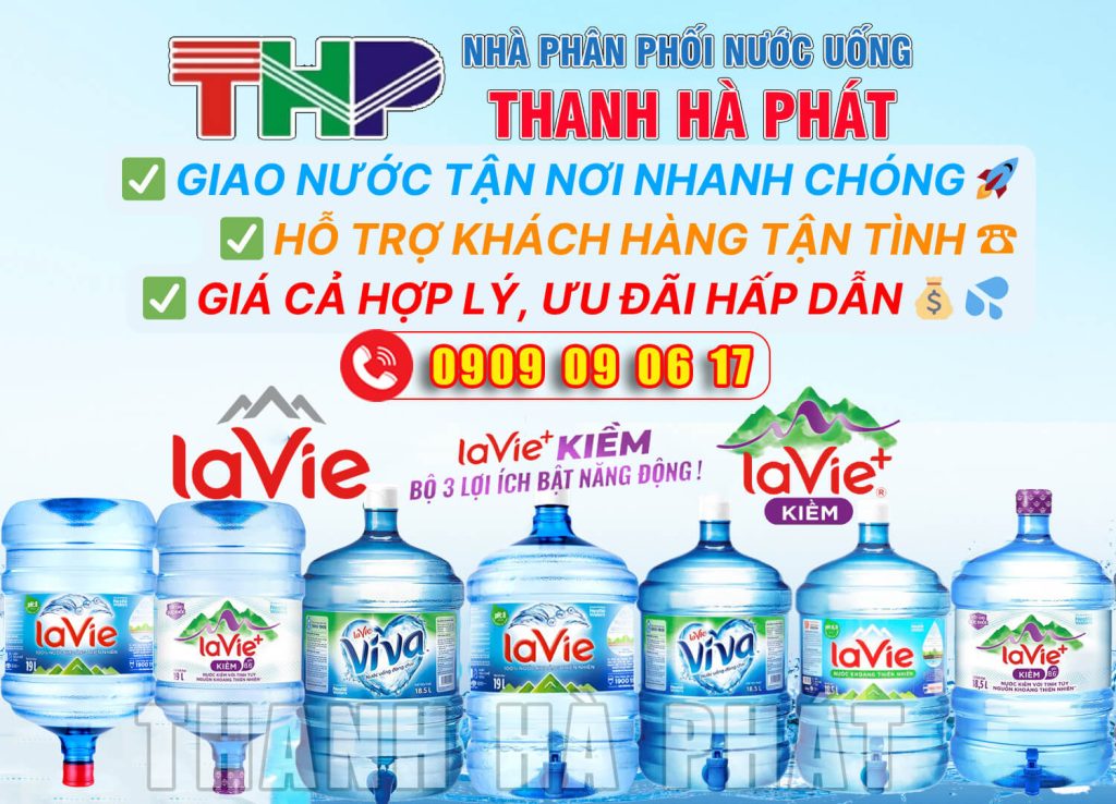 Đại lý nước LaVie chính hãng Thanh Hà Phát